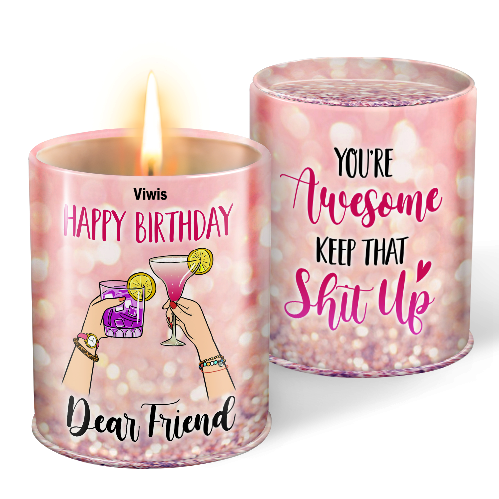 Viwis Best Friend, Friendship Gifts for Women - Birthday Gifts for Friends Female, Presents for Women